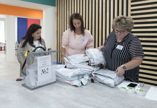 Russia Elections Vote Counting