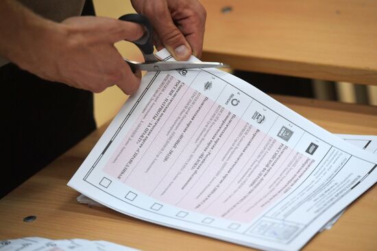 Russia Elections Vote Counting