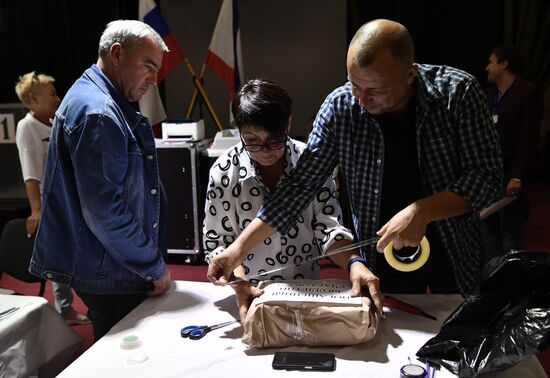 Russia Elections Vote Counting