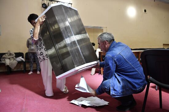 Russia Elections Vote Counting