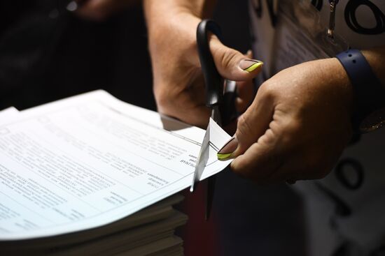 Russia Elections Vote Counting