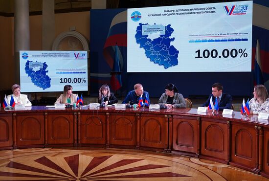 Russia LPR Elections Results