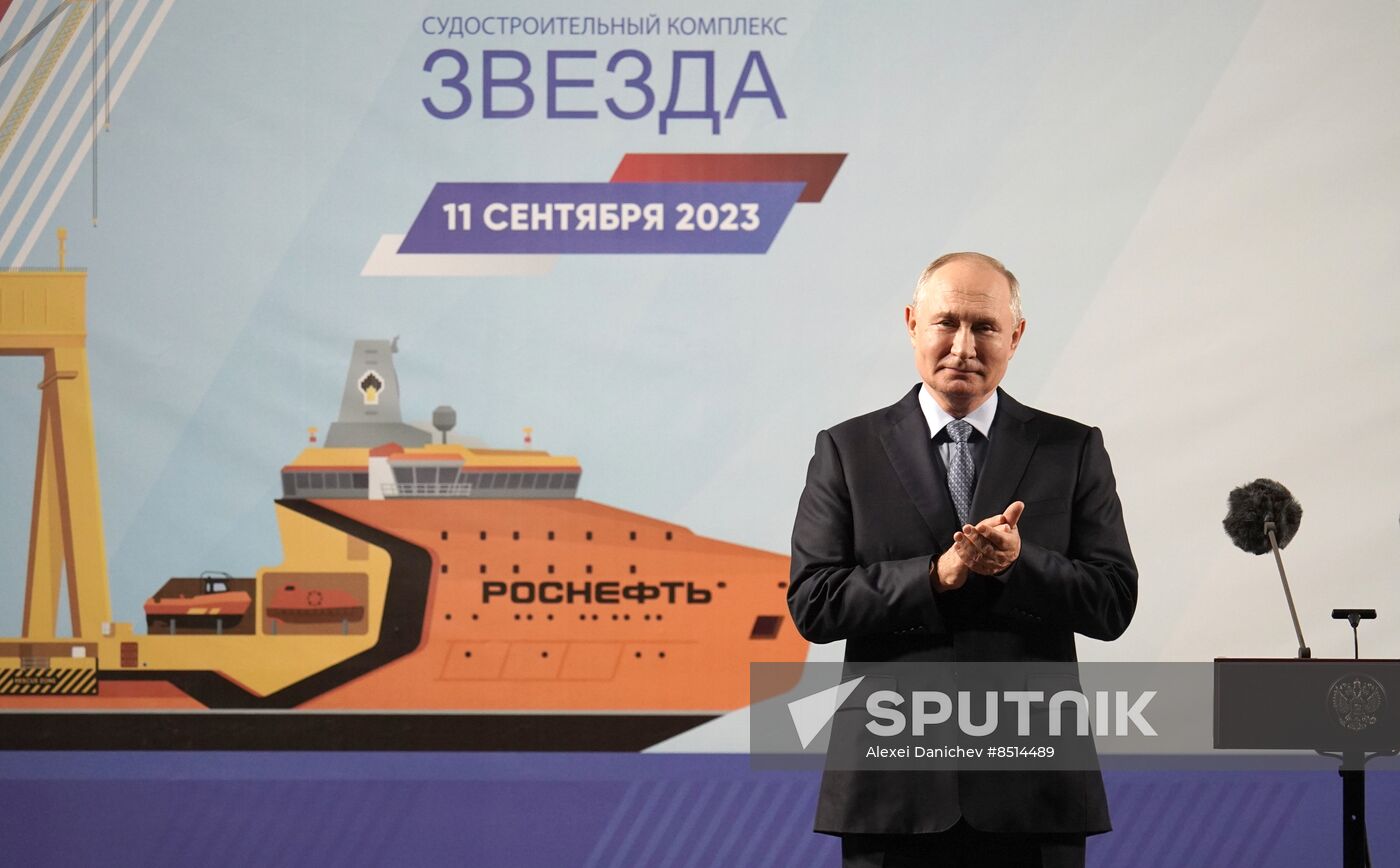 Russia Putin Shipbuilding Complex