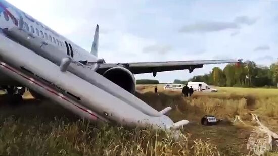 Russia Aircraft Emergency Landing