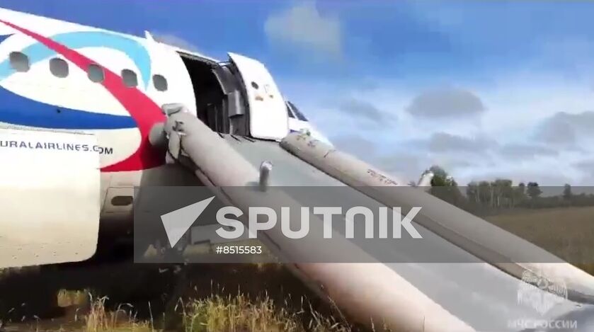 Russia Aircraft Emergency Landing