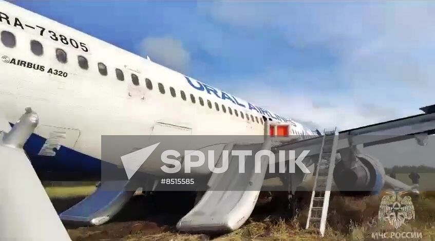 Russia Aircraft Emergency Landing