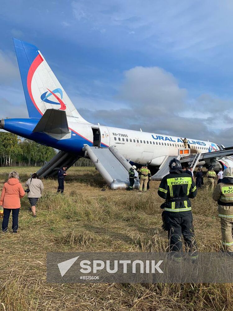 Russia Aircraft Emergency Landing