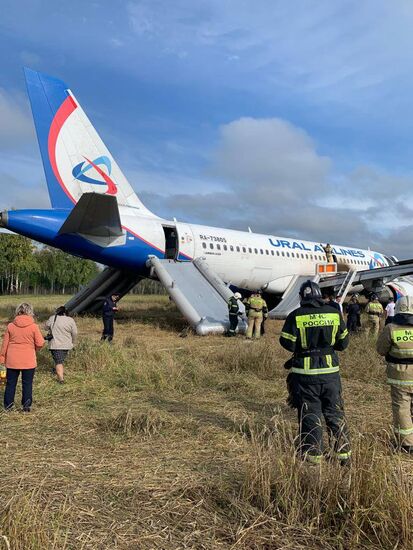 Russia Aircraft Emergency Landing
