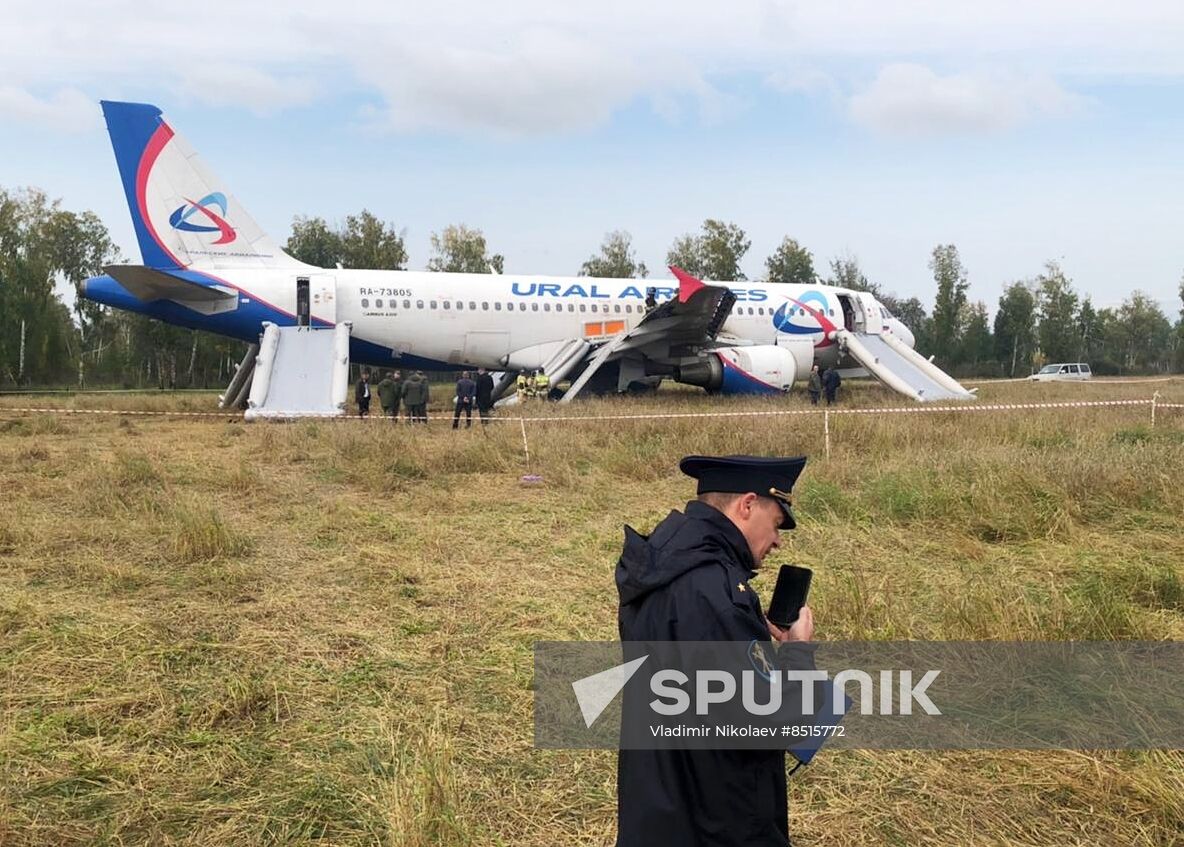 Russia Aircraft Emergency Landing