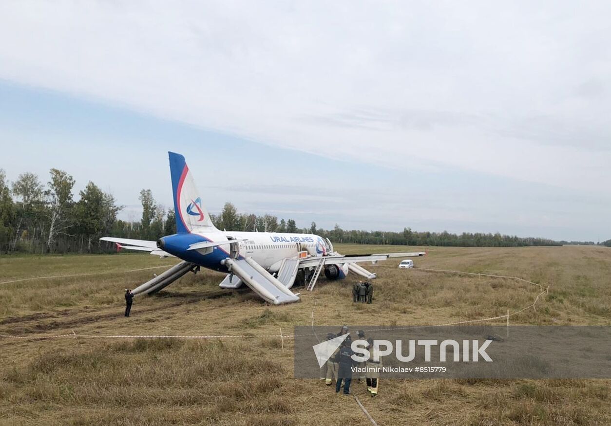 Russia Aircraft Emergency Landing