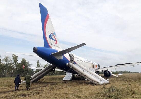 Russia Aircraft Emergency Landing