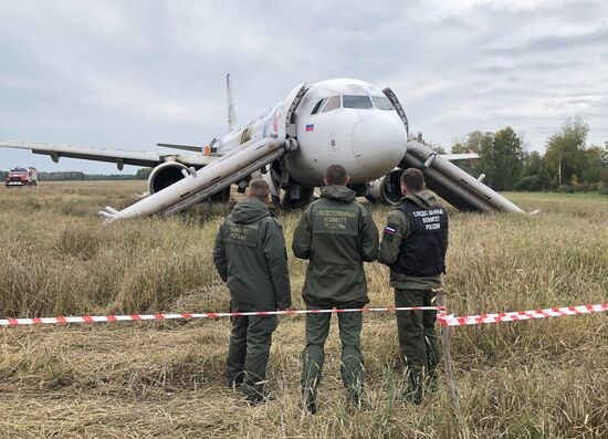 Russia Aircraft Emergency Landing