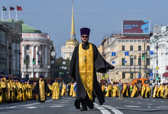 Russia Religion St Alexander Nevsky Feast