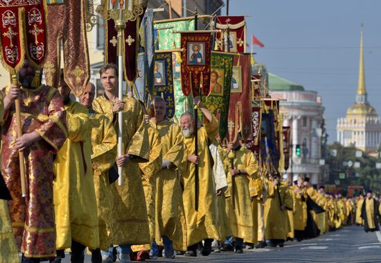 Russia Religion St Alexander Nevsky Feast