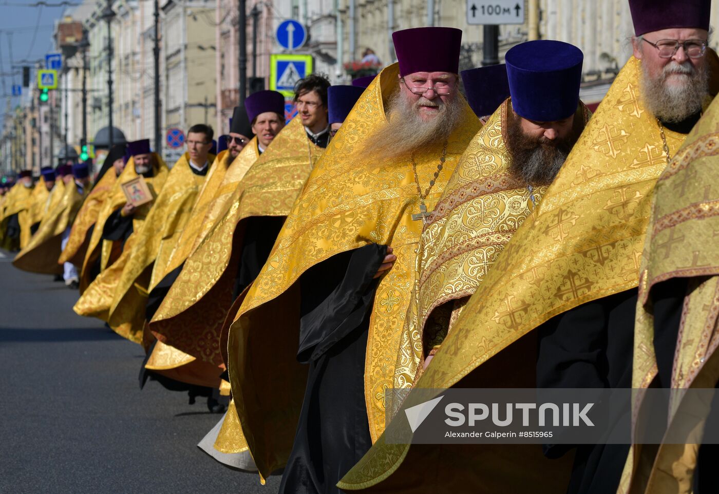 Russia Religion St Alexander Nevsky Feast