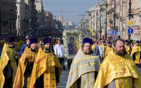 Russia Religion St Alexander Nevsky Feast