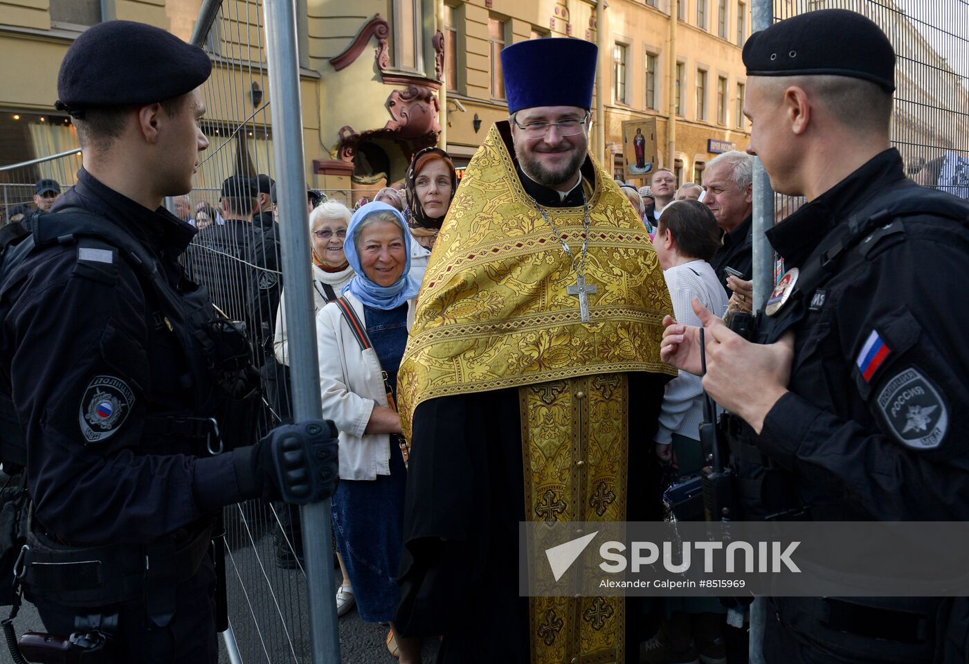 Russia Religion St Alexander Nevsky Feast