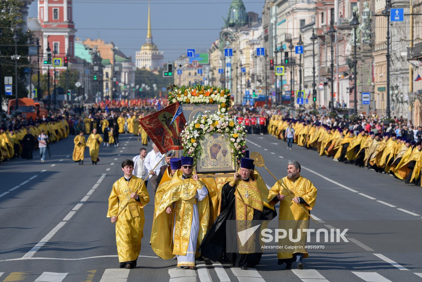 Russia Religion St Alexander Nevsky Feast