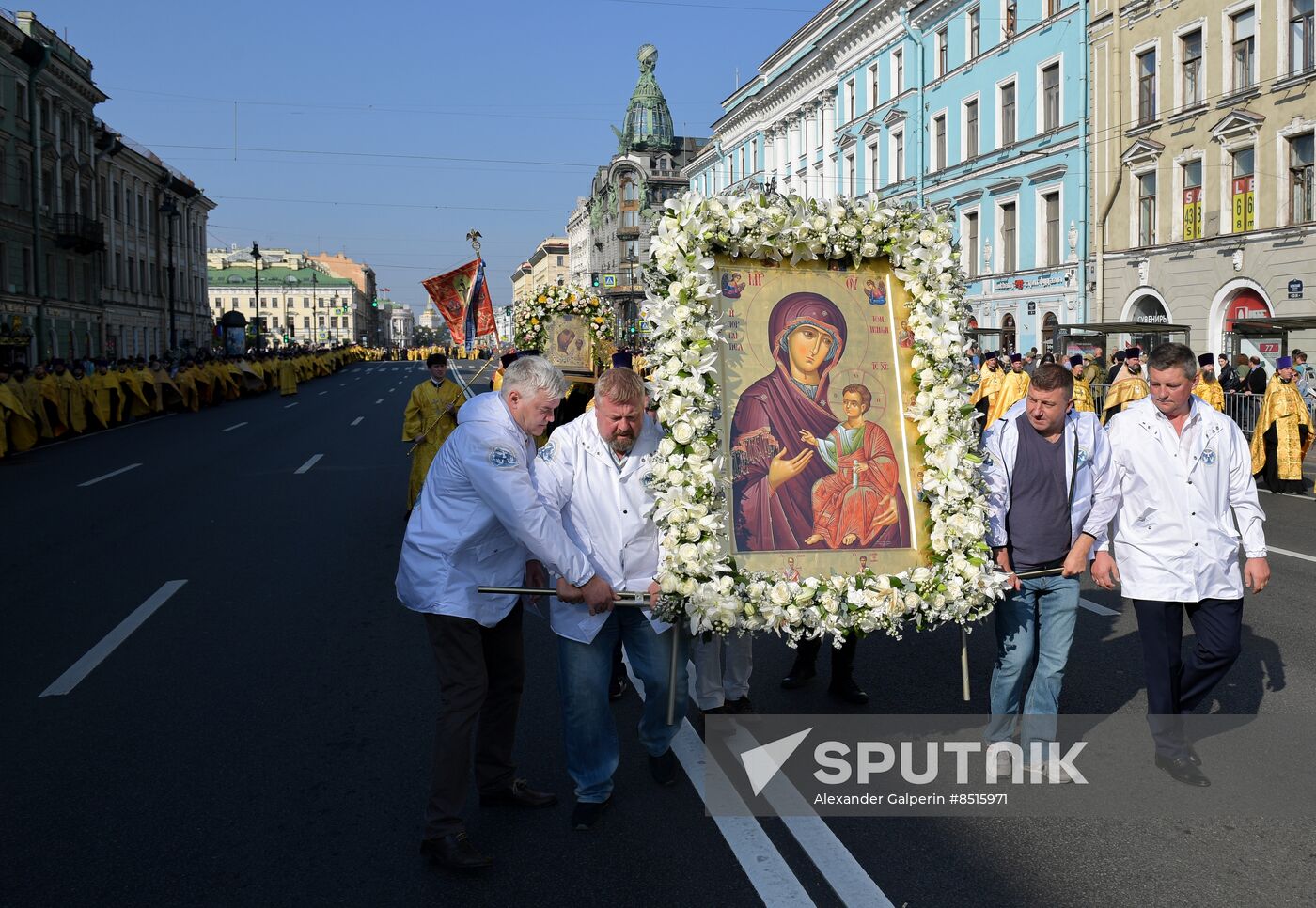 Russia Religion St Alexander Nevsky Feast