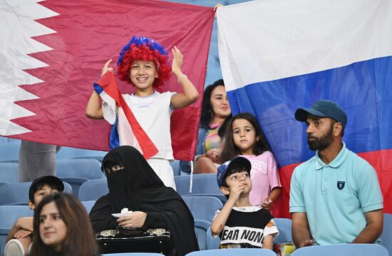 Qatar Soccer Friendly Qatar - Russia