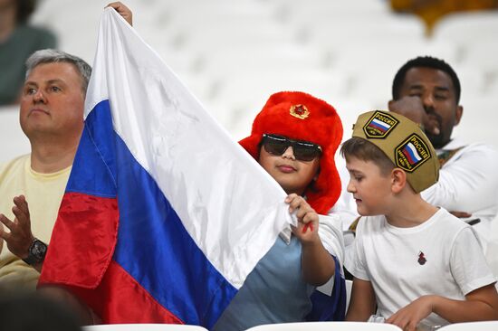 Qatar Soccer Friendly Qatar - Russia