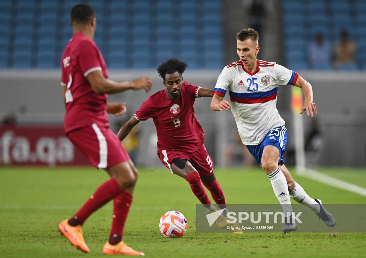 Qatar Soccer Friendly Qatar - Russia