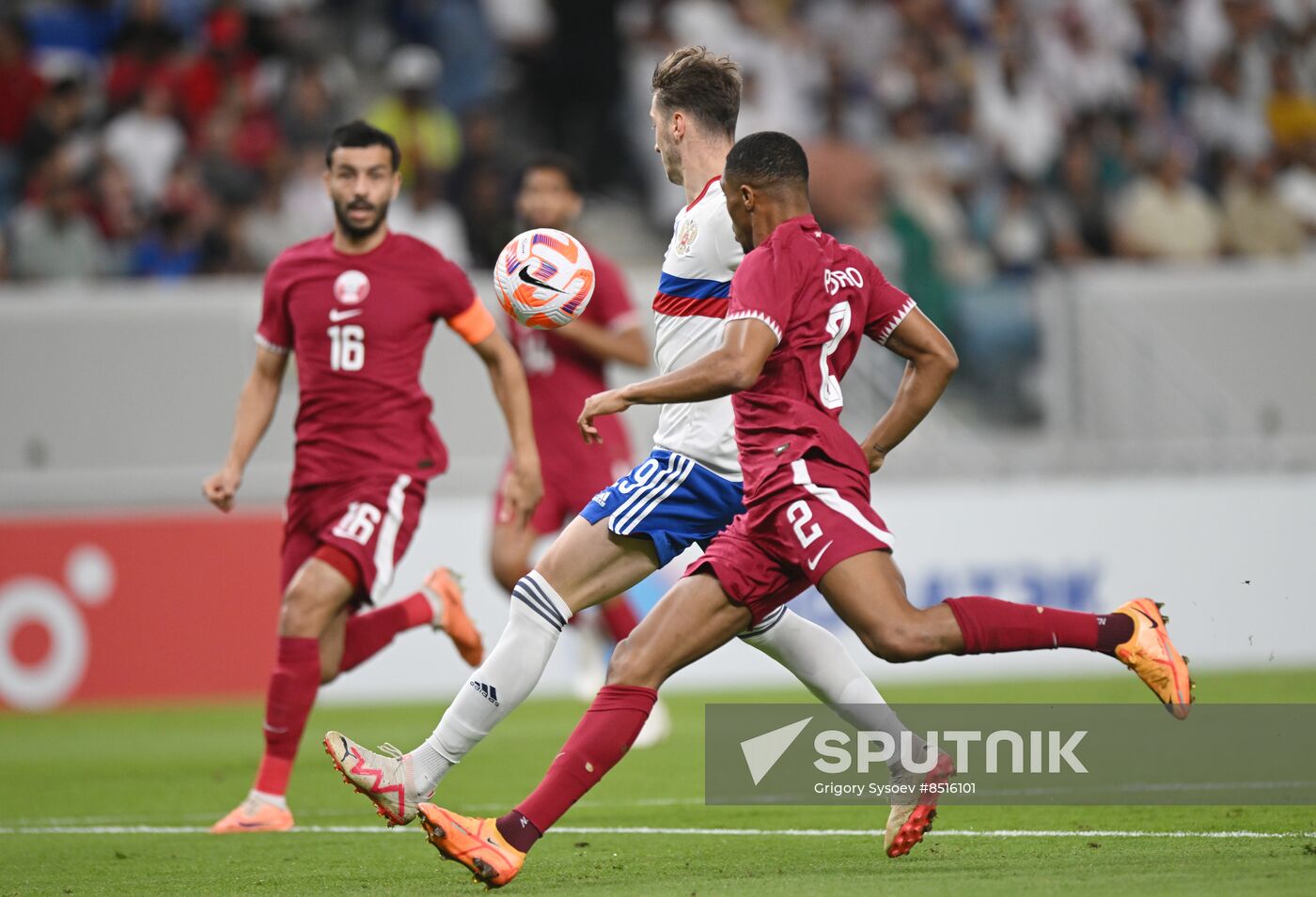 Qatar Soccer Friendly Qatar - Russia