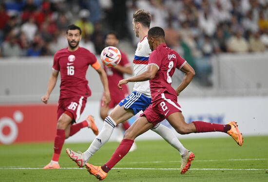 Qatar Soccer Friendly Qatar - Russia