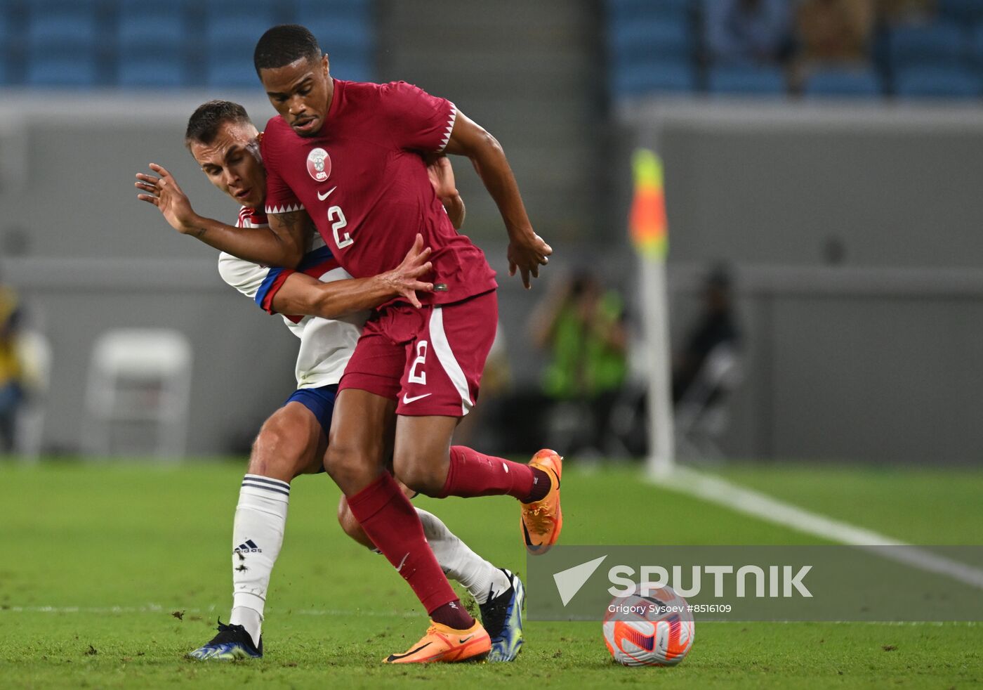 Qatar Soccer Friendly Qatar - Russia