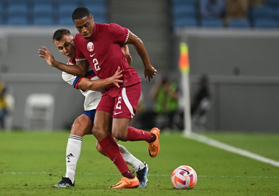 Qatar Soccer Friendly Qatar - Russia