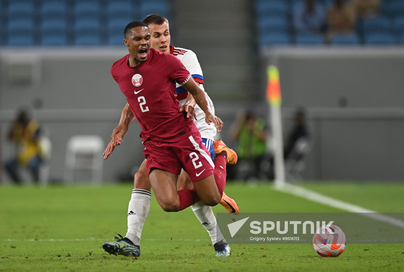 Qatar Soccer Friendly Qatar - Russia