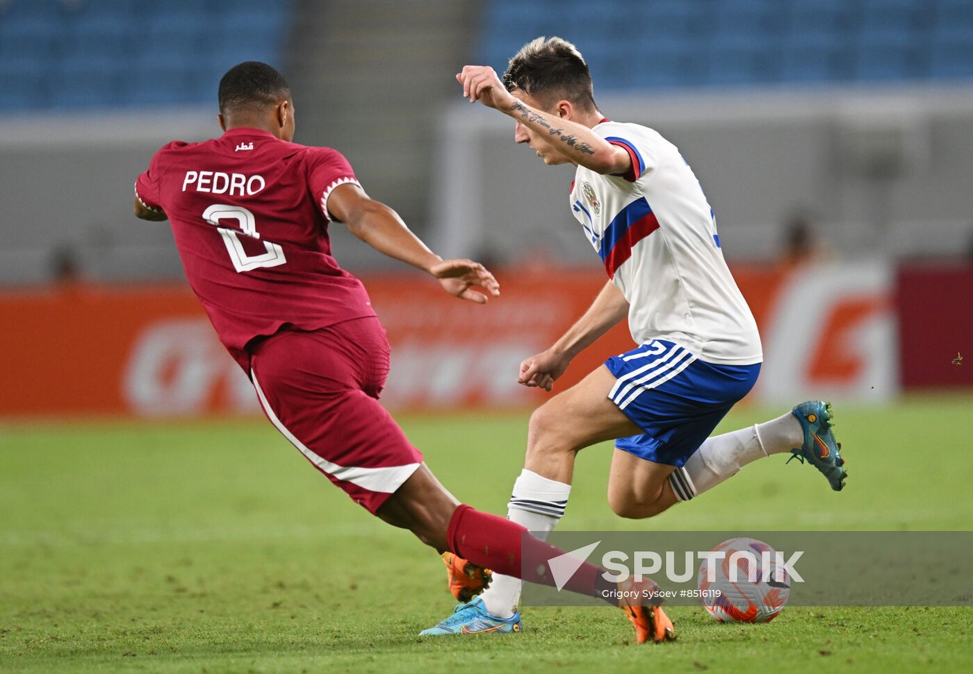 Qatar Soccer Friendly Qatar - Russia