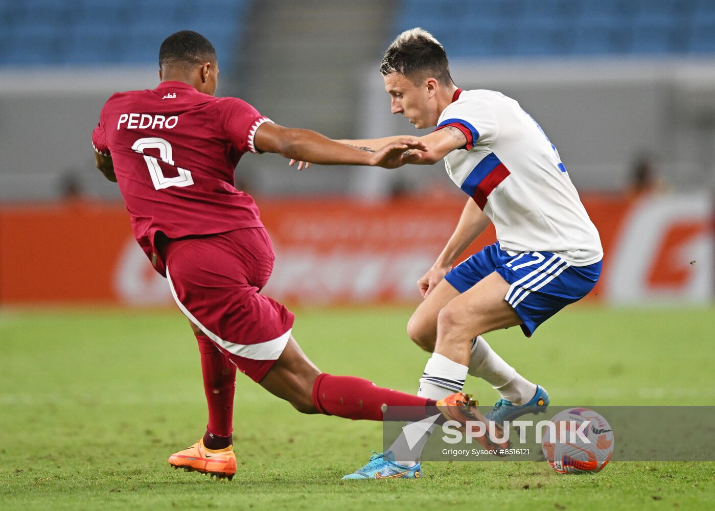 Qatar Soccer Friendly Qatar - Russia