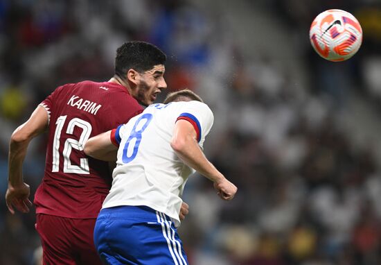 Qatar Soccer Friendly Qatar - Russia