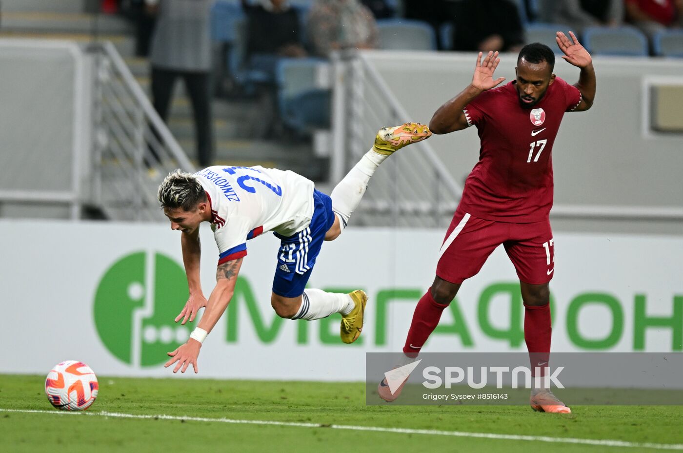 Qatar Soccer Friendly Qatar - Russia