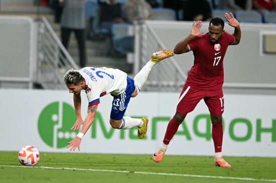 Qatar Soccer Friendly Qatar - Russia