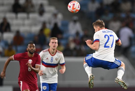 Qatar Soccer Friendly Qatar - Russia