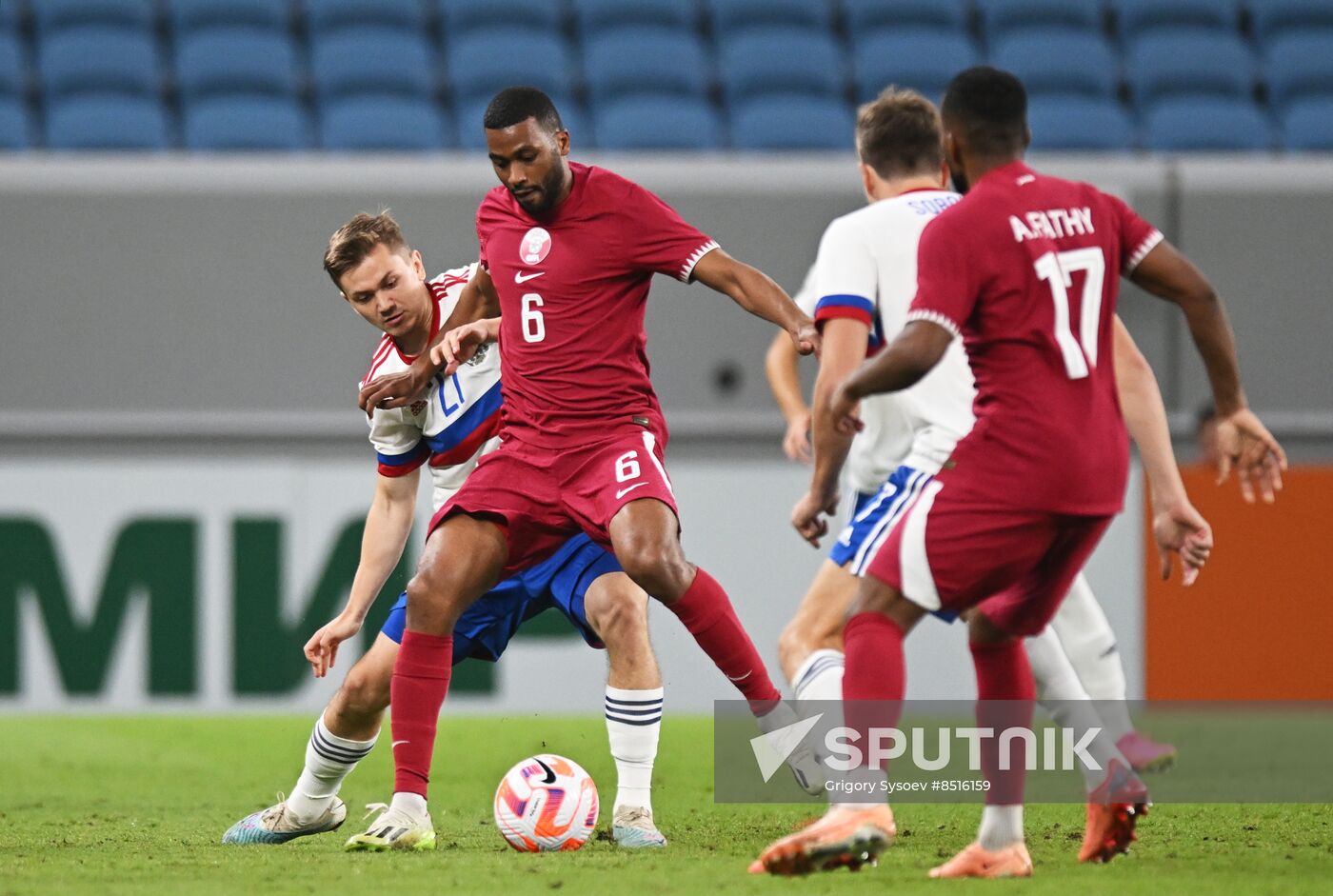 Qatar Soccer Friendly Qatar - Russia