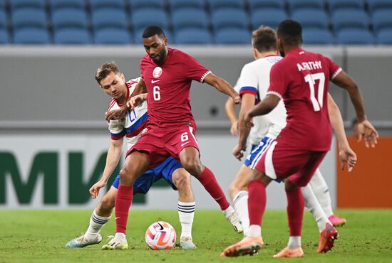 Qatar Soccer Friendly Qatar - Russia