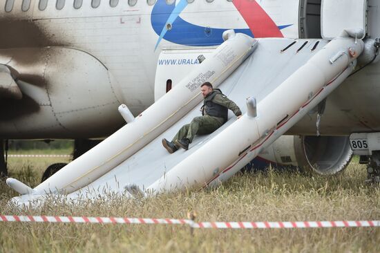 Russia Aircraft Emergency Landing