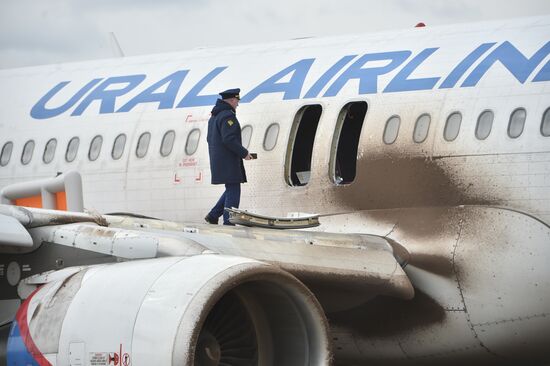 Russia Aircraft Emergency Landing