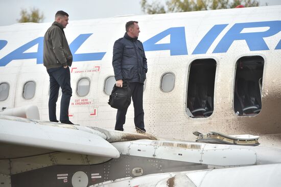 Russia Aircraft Emergency Landing
