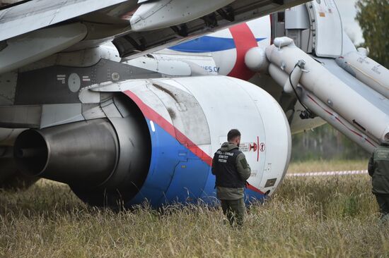 Russia Aircraft Emergency Landing