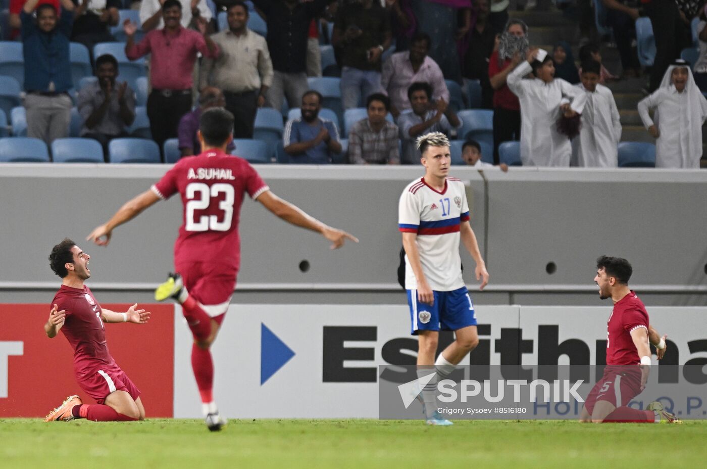 Qatar Soccer Friendly Qatar - Russia