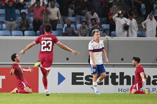 Qatar Soccer Friendly Qatar - Russia