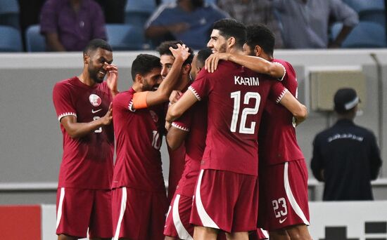 Qatar Soccer Friendly Qatar - Russia