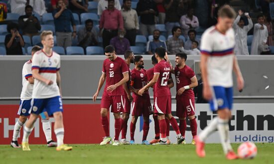 Qatar Soccer Friendly Qatar - Russia