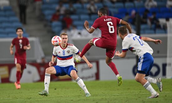 Qatar Soccer Friendly Qatar - Russia