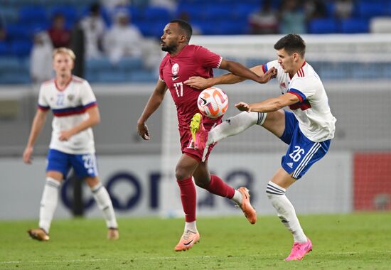 Qatar Soccer Friendly Qatar - Russia