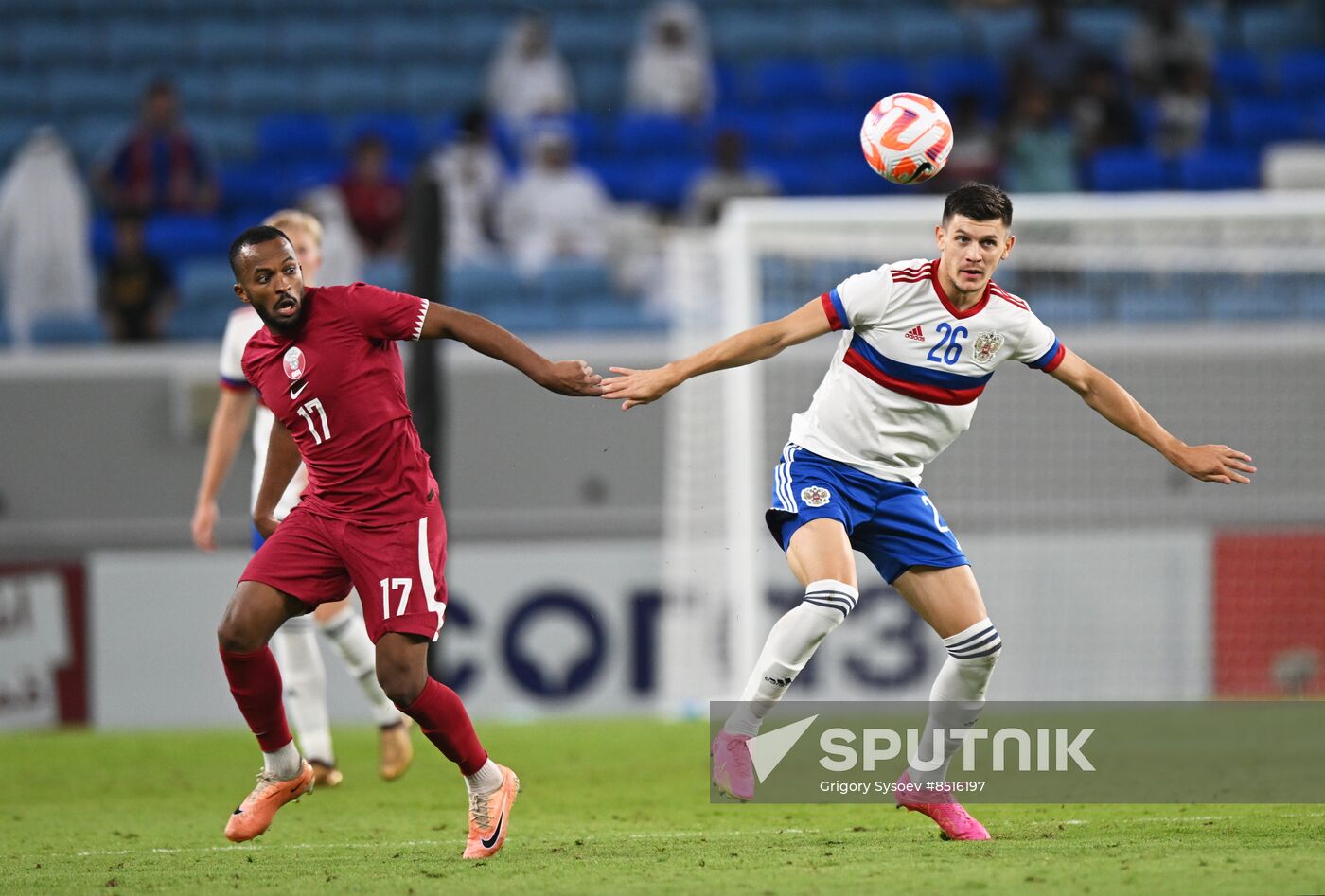 Qatar Soccer Friendly Qatar - Russia